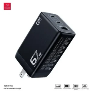 Xundd XDCH-065 PD 67W Gan Fast Charger Adapter