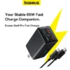 Baseus GaN6 Pro 65W 4 Ports Fast Charger