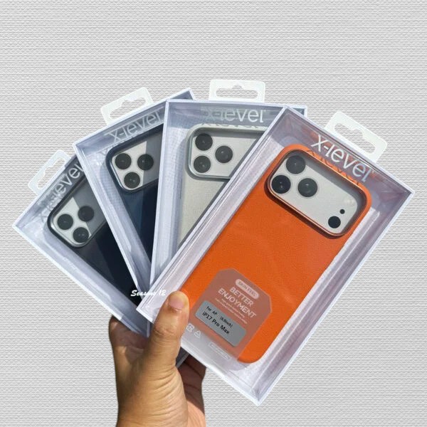 X-Level Better Enjoyment Series Skin Feel Leather Case for iPhone 17 Series