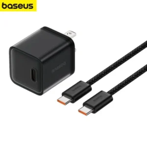 Baseus GaN5S 30W USB-C Port GaN Fast Charger with 100W Charging Cable