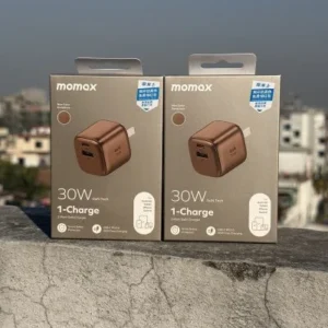 Momax 1-Charge 2-Port GaN 30W Charger