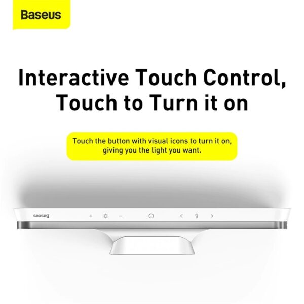 Baseus Magnetic Rechargeable Touch LED Lamp with Dimming Control