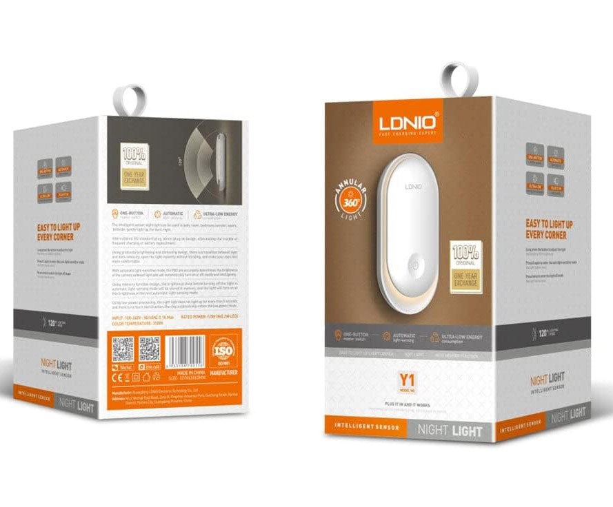 Ldnio Y1 Intelligent Sensor Night Light