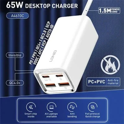 LDNIO A4610C 65W Multi-ports