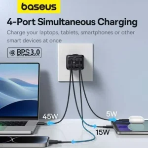Baseus GaN6 Pro 65W 4 Ports Fast Charger