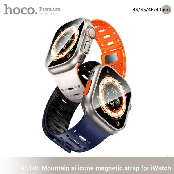 Hoco AS106 Mountain Silicone Magnetic Strap for iWatch
