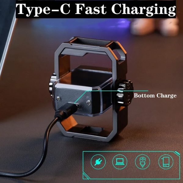 X12 Double Arc Windproof Spinning Electric Lighter