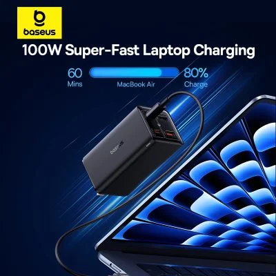 Baseus GaN6 Pro Fast Charger 2C+2U 100W