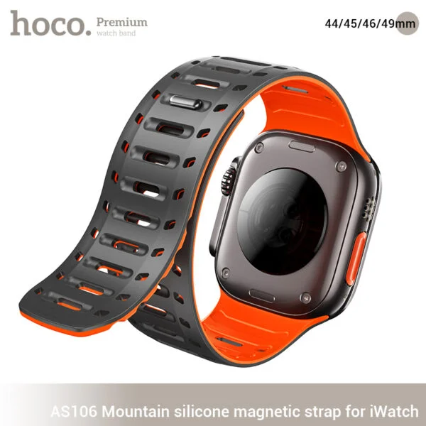 Hoco AS106 Mountain Silicone Magnetic Strap for iWatch