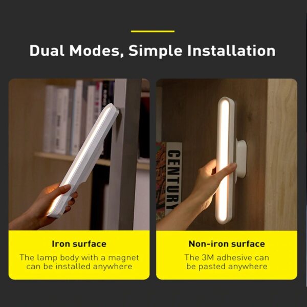 Baseus Magnetic Rechargeable Touch LED Lamp with Dimming Control