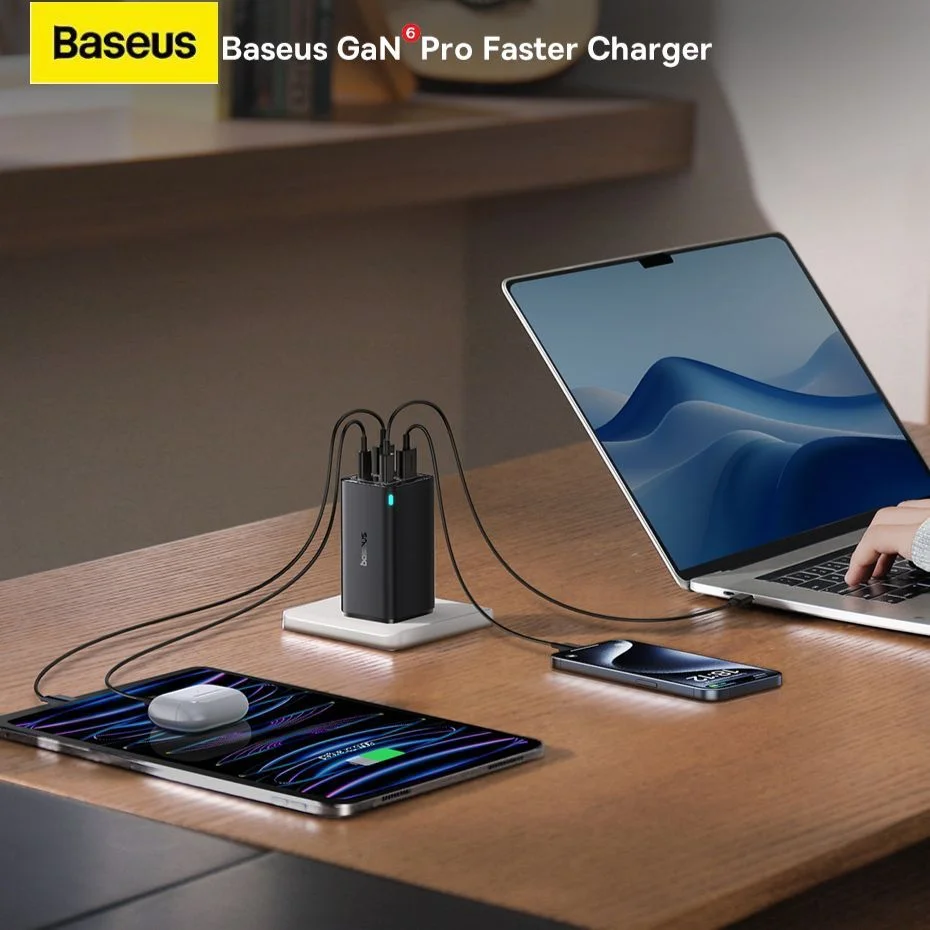 Baseus GaN6 Pro Fast Charger 2C+2U 100W
