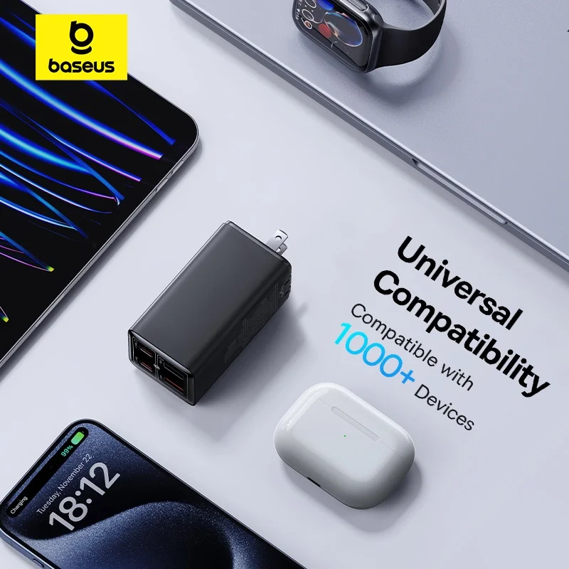 Baseus GaN6 Pro Fast Charger 2C+2U 100W