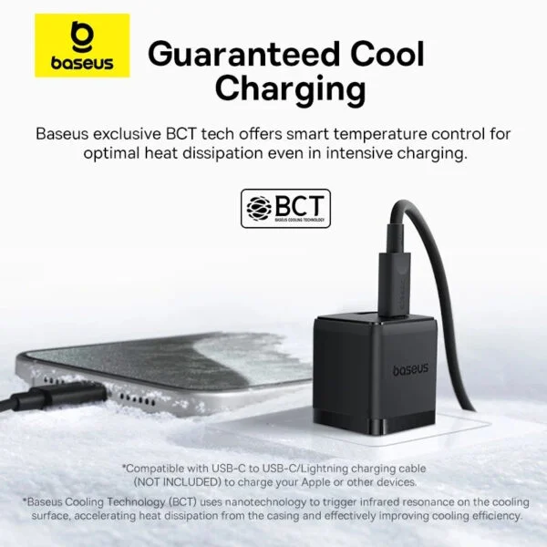 Baseus Palm 30W Fast Charger C+U