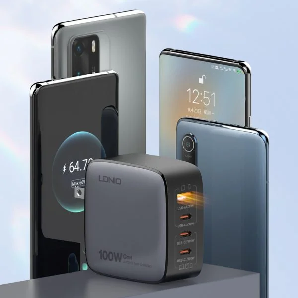 Ldnio Q408 100W GaN Super Fast Charger