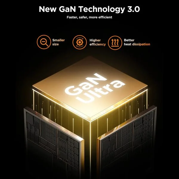 Joyroom JR-TCL02 GaN 65W Charger with Retractable Cable