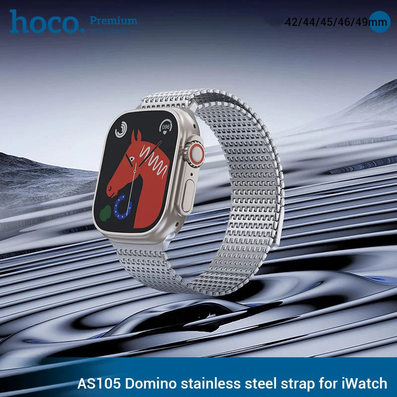 Hoco AS105 Domino Stainless Steel Strap for iWatch
