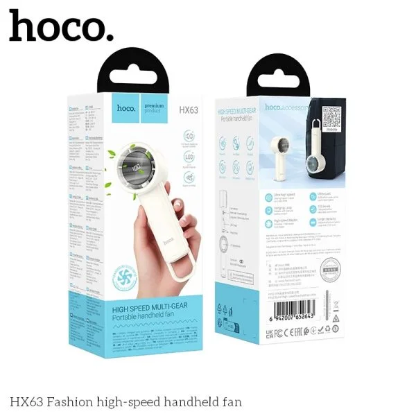 Hand Fan with Digital Display