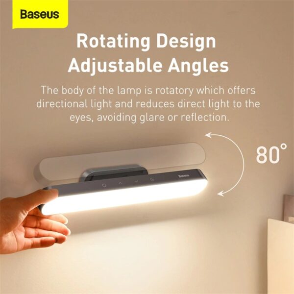 Baseus Magnetic Rechargeable Touch LED Lamp with Dimming Control