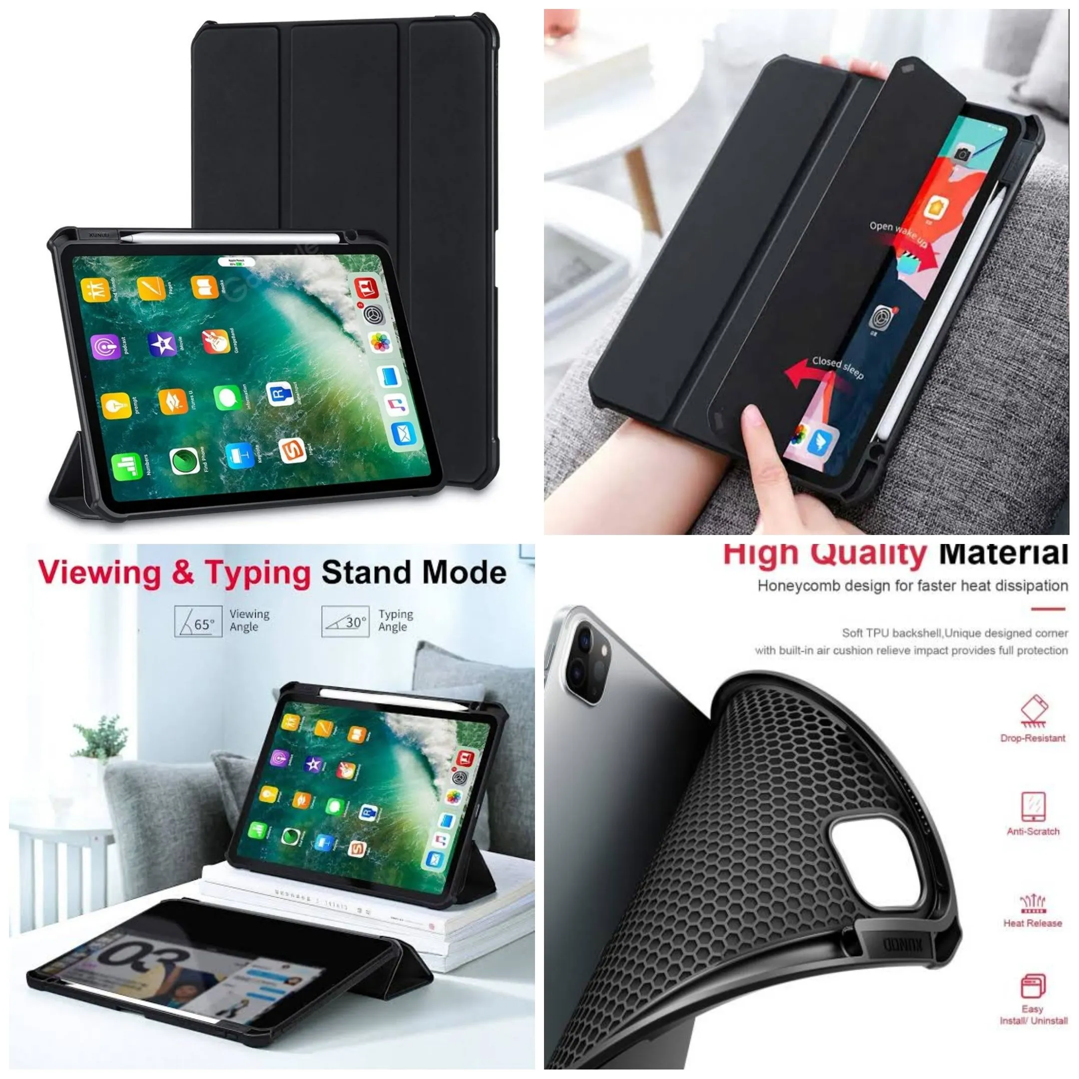 Xundd Protective Tablet Case For iPad