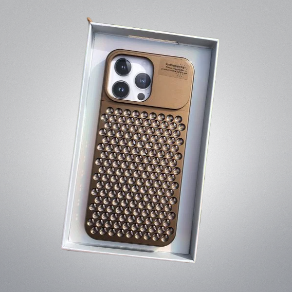 Njoyny Hardware Perfume Case for iPhone 16 Series