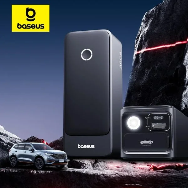 Baseus Super Energy Alpha Series Jump Starter 600A Portable Compact Car Emergency Start Power