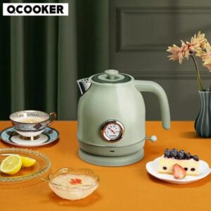 Qcooker QS-1701 1.7L Retro Electric Kettle