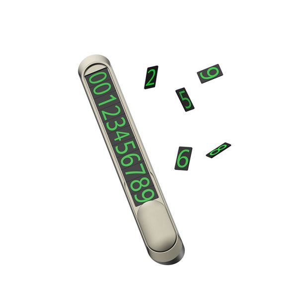 WiWU Lotto Vehicle Temporary Car Parking Number