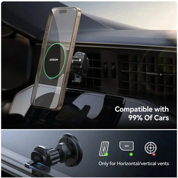 Joyroom JR-ZS412 Magnetic Wireless Car Charger Holder