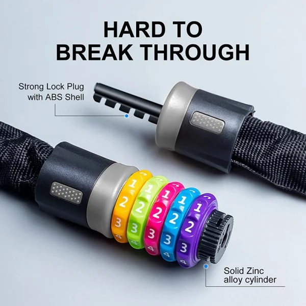 Lydsto Portable Rainbow Lock Without Key Security Guard