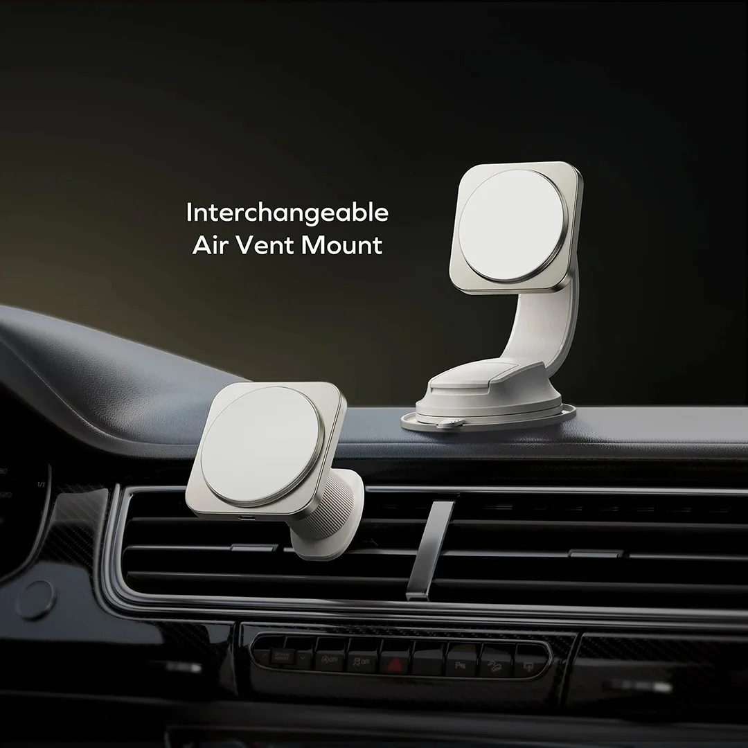 Momax Q2.Mag 15W Magnetic Wireless Charging Car Mount