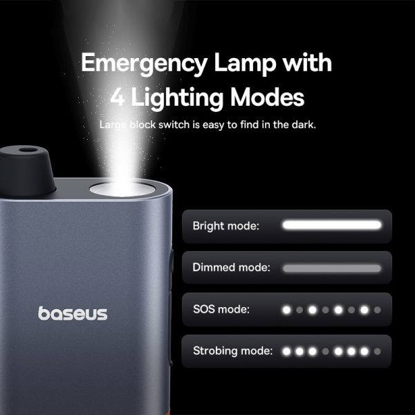 BASEUS SharpTool Series Emergency Hammer Pro Window Breaker Seat Belt Cutter with Light Excellent Window Breaker: Pop out the tungsten steel spike to break the car window and escape in time Quality Compression Spring: Equipped with a spring-loaded mechanism for powerful impact User-Friendly Seat Belt Cutter: Razor-sharp blade allows you to cut jammed seat belt in no time Emergency Lamp with 4 Lighting Modes: Large block switch is easy to find in the dark Tungsten Steel Spike: Hard tungsten steel material, easily breaks metal and glass Specifications: Input: 5V=0.5A (Max.) Material: Tungsten steel+aluminum alloy+ABS Battery capacity: 650mAh Package included: 1 x Window Breaker 1 x Charging Cable 1 x English and Chinese User Manual Other items not include