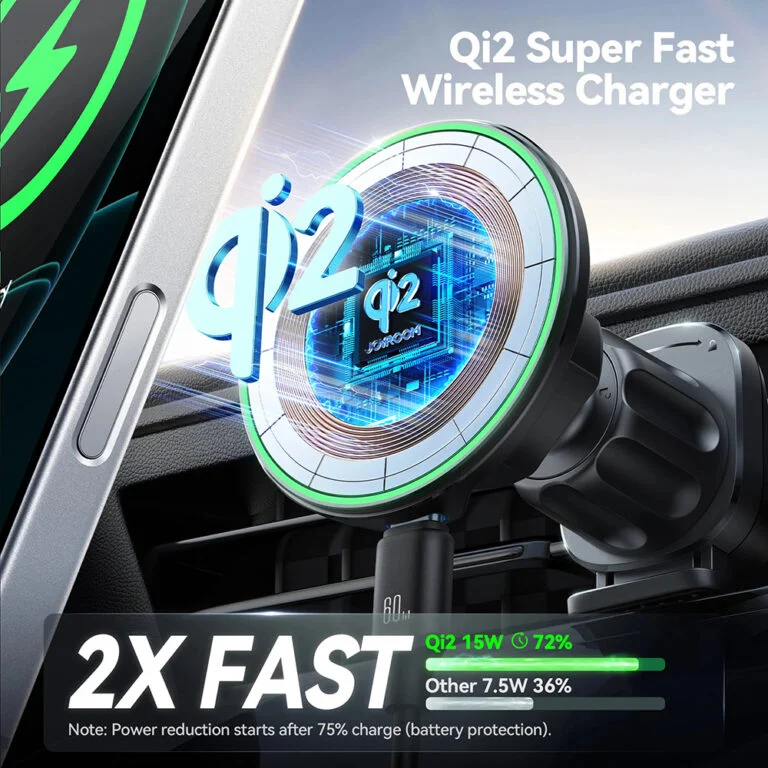 Joyroom JR-ZS412 Magnetic Wireless Car Charger Holder