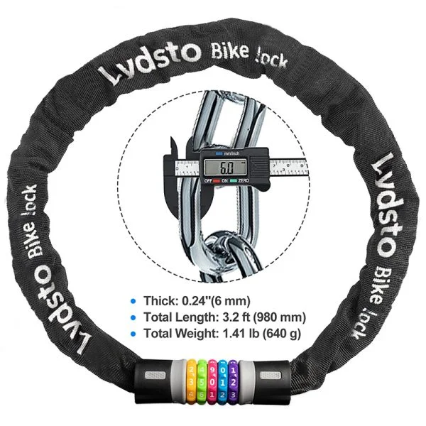 Lydsto Portable Rainbow Lock Without Key Security Guard