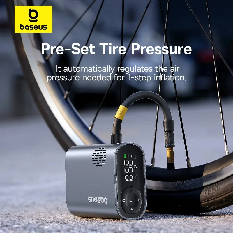 Baseus PrimeTrip Series Portable Bike Pump Air Inflator