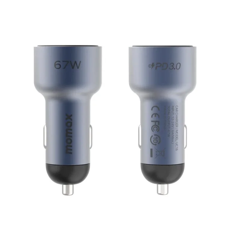 Momax MoVe 67W Dual Port Car Charger