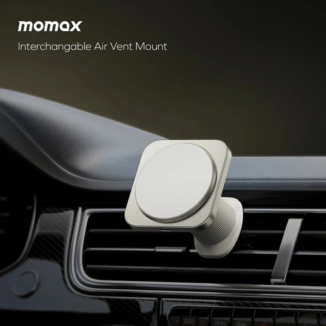Momax Q2.Mag 15W Magnetic Wireless Charging Car Mount