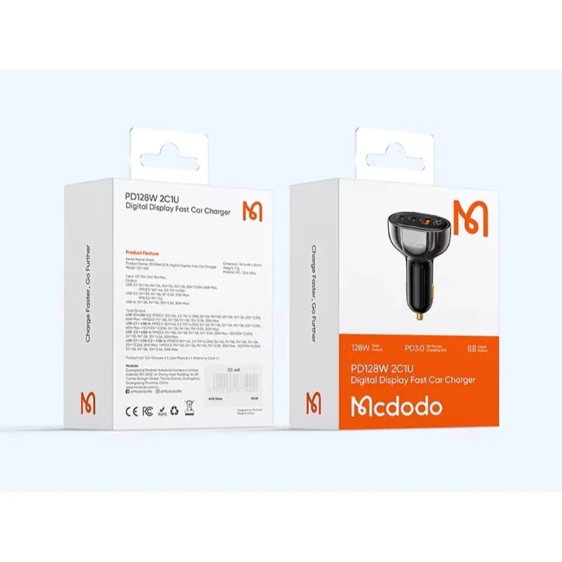 MCDODO CC-445 128W Car Charger