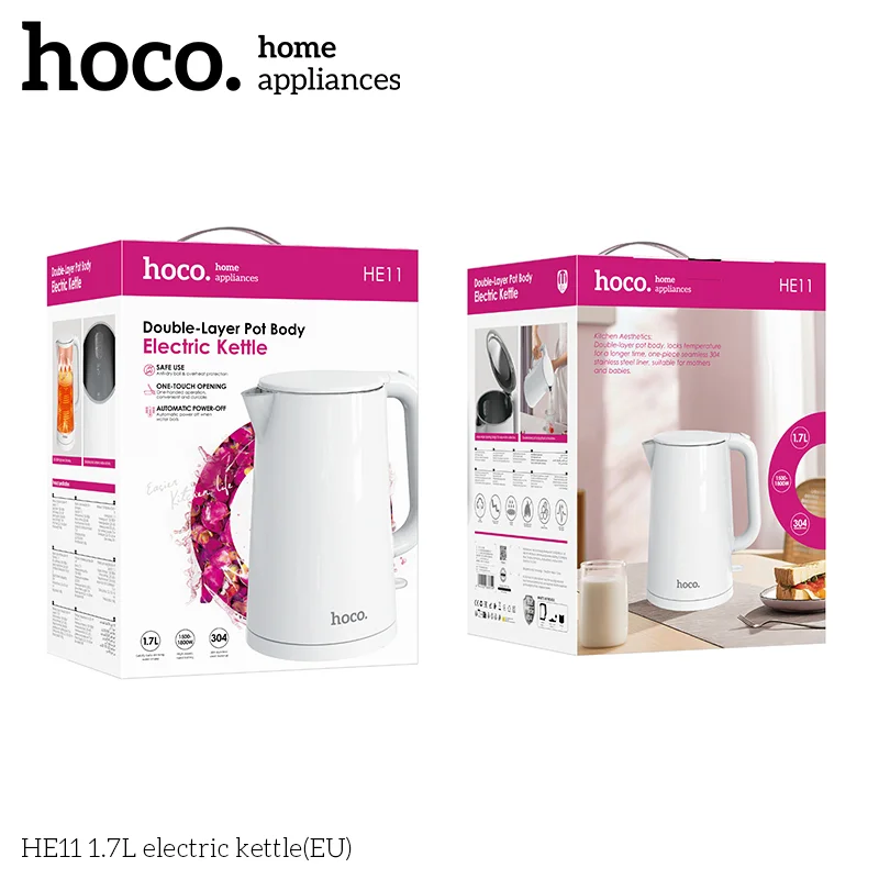 Hoco HE11 1.7L Electric Kettle