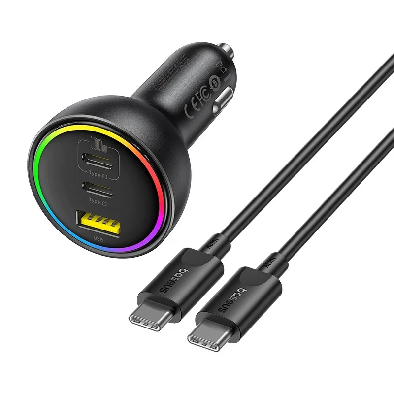 Baseus 152.5W Multi-Port Fast Charging Car Charger