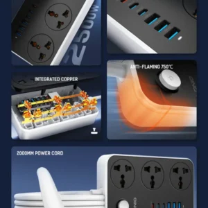 LDNIO SC3604C 2500W Power Strip