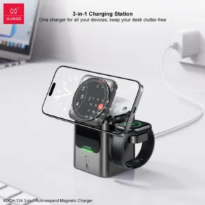 XUNDD XDCH-124 3-in-1 Magnetic Wireless Charger